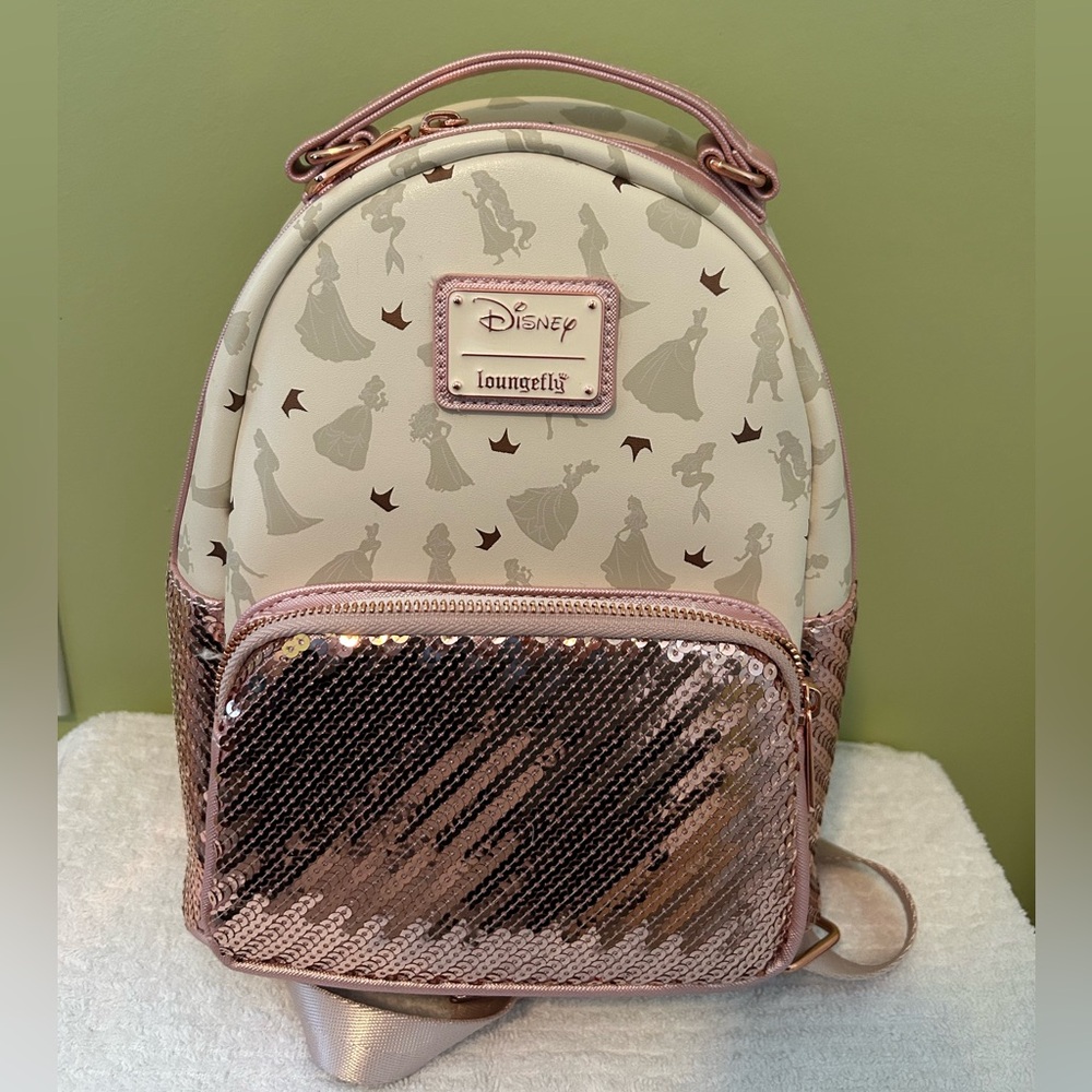 Disney Loungefly Ultimate Princesses Mini Backpack